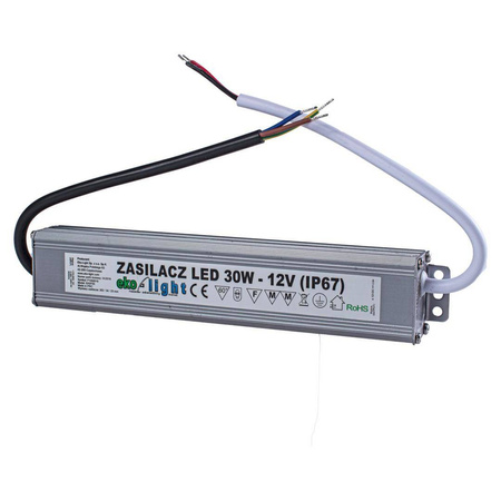 Zasilacz hermetyczny do LED 30W IP67