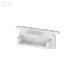 Komplet zaślepek bocznych szarych P6-5 do osłonki C13 (2 szt bez otworu) (nr kat 7706501)