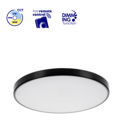 Plafoniera LED S Plafon 20W CCTDIM  WI-FI czarna