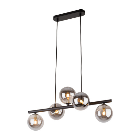 Lampa wisząca ESTERA Black 5xG9