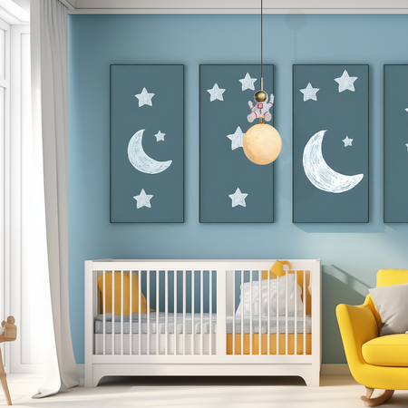 Lampa wisząca Astronauta 1xE27