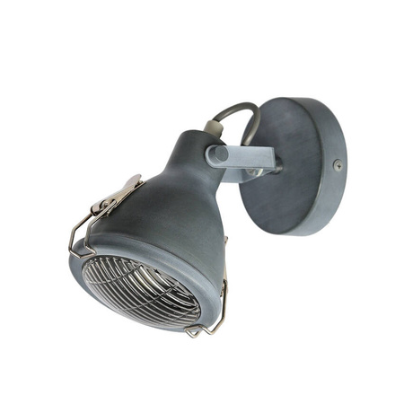 Lampa ścienna Candellux kinkiet Crodo 91-71101 E14 szary