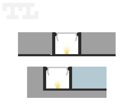 LED P17-2 Profil perforowany 3000 mm anod do płytek i GK (nr kat 8617203)