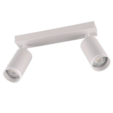 Lampa ścienno-sufitowa PARIS 2 GU10 Biała