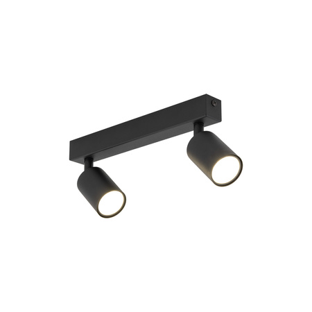 Tk Lighting NEX BLACK lampa sufitowa  2XGU10 