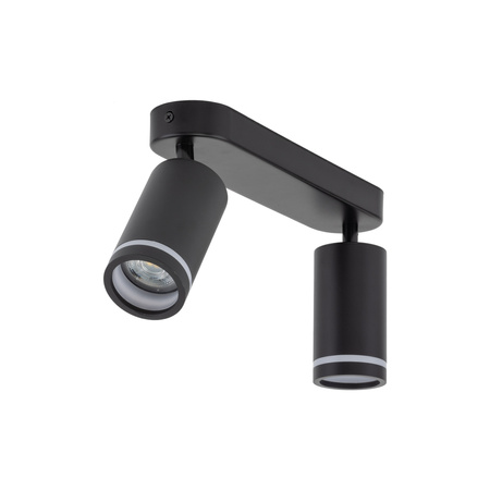 Lampa sufitowa JET Black 2xGU10