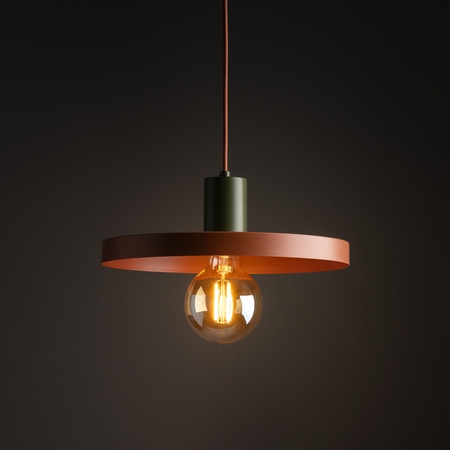 Tk Lighting SILA GREEN BRICK lampa wisząca  1XE27 300