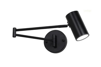 Kinkiet regulowany 1xGU10 Sigma czarny