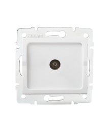 Gniazdo podtynkowe TV telewizyjne  LOGI biały