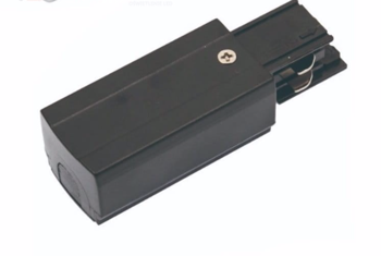 Złączka zasilająca 3- fazowa czarna do szyny