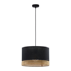 Lampa wisząca PAGLIA Black 1xE27 380