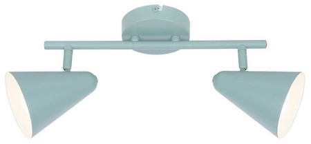 Lampa ścienna listwa 2X40W E14 szary mat AMOR 92-63335