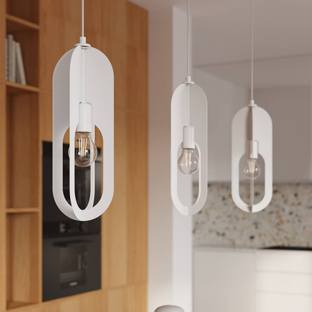 Lampa sufitowa OVAL WHITE 3xE27