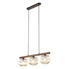 SALVIA BROWN LAMPA WISZACA 3XE14