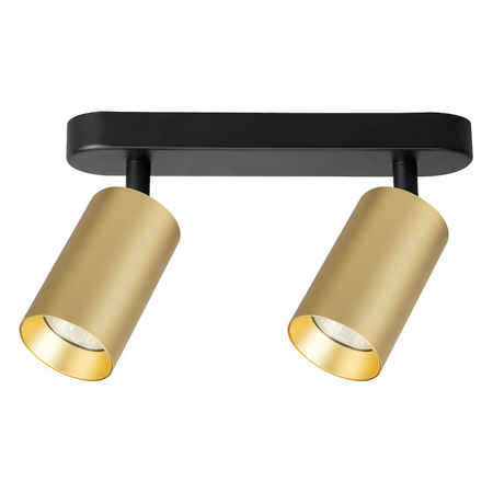 Oprawa Pipe Spot Złoty 2xGU10