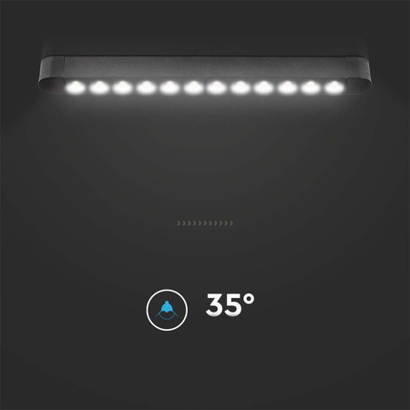 Oprawa Szynosystem Magnetyczny 48V V-TAC 12W LED 35st VT-4212 6400K 1100lm 3 Lata Gwarancji