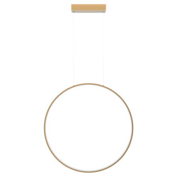 Lampa wisząca Mirror duża złota CCT