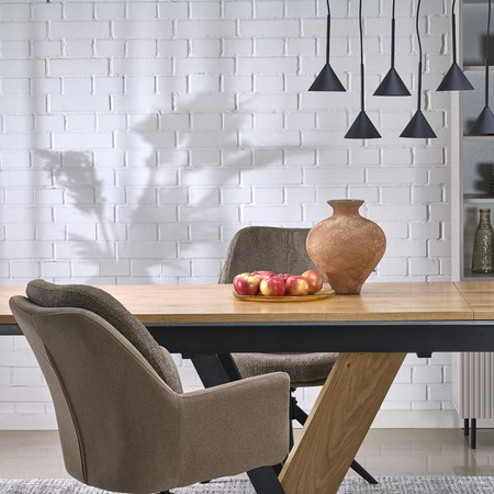 Lampa Wisząca Cono Black Mini 6xGU10 Czarna