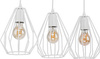 Lampa wisząca BRYLANT White 3xE27 listwa