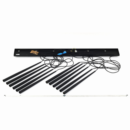 Tk Lighting PIANO BLACK lampa wisząca 12xG9