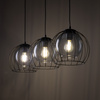 Lampa wisząca UNIVERSO BLACK 3xE27