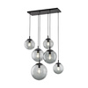 Lampa wisząca ESME Graphite 6xE27