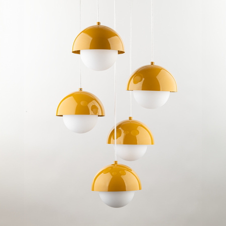 Lampa wisząca BONO OCHRA 5xG9