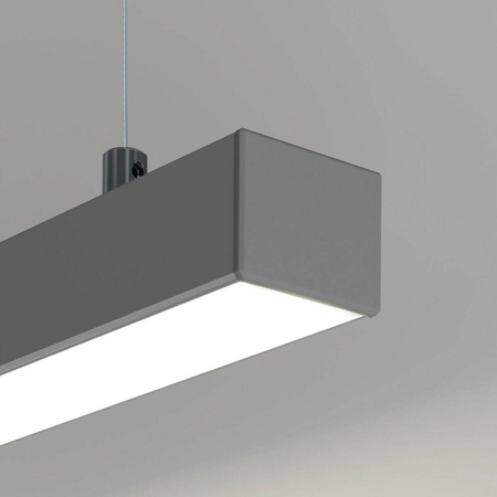 Profil 3035-O, anodowany, srebrny, 1000 mm