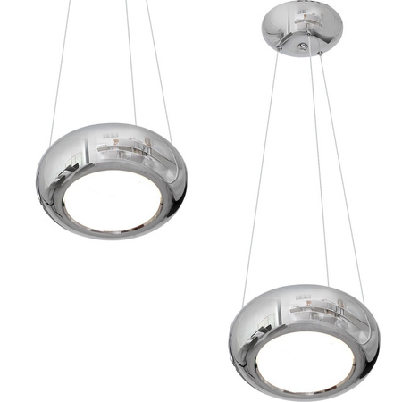 Lampa Dekoracyjna BIAŁA 42W LED 4 KWADRATY sterowana pilotem