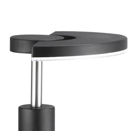 Lampa zewnętrzna LED MODENA 54cm średnia czarna 6500K