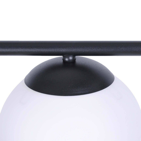 Czarno-biała lampa sufitowa w nowoczesnym stylu K-4736 z serii VUELTA