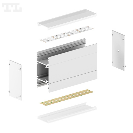 LED P22-10 Profil 2000 mm anod (nr kat 86221002)