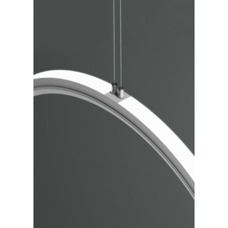 Kluś Zawieszka OS22-DUO-LIN-Z, biały, stal nierdzewna, PA