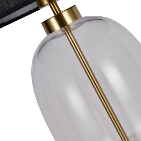 Lampa stołowa Amur 1xE27 transparentna
