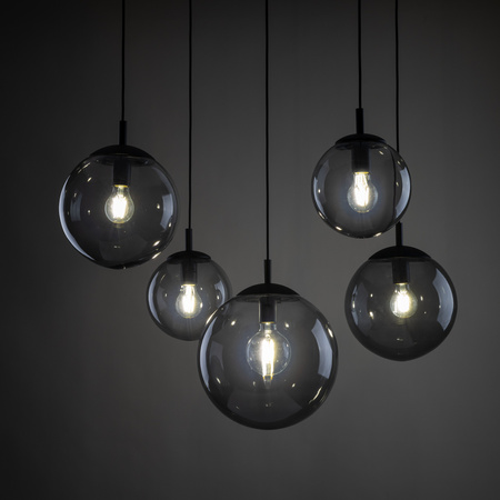 Lampa wisząca ESME Graphite 5xE27 pająk