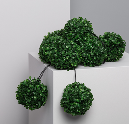 Girlanda Ogrodowa Solarna 10 LED zielone kule 6,5m