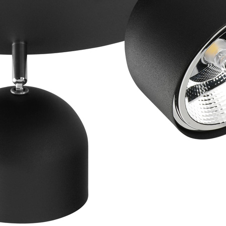 Lampa sufitowa ALTEA Black 3xGU10