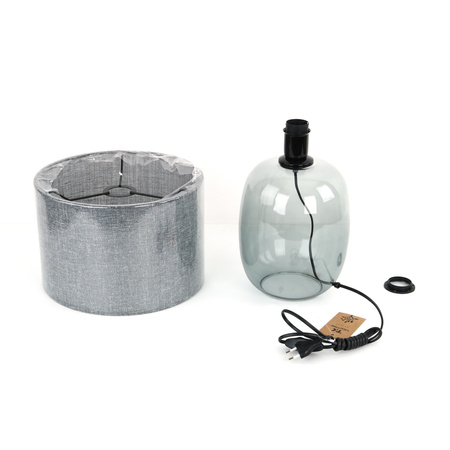Lampka nocna MELODY Graphite 1xE27