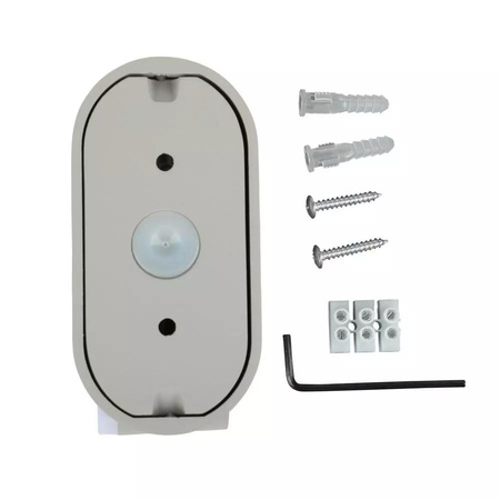 Kinkiet Ścienny V-TAC 6W LED Szary IP65 Obrotowy 350st VT-816 4000K 660lm