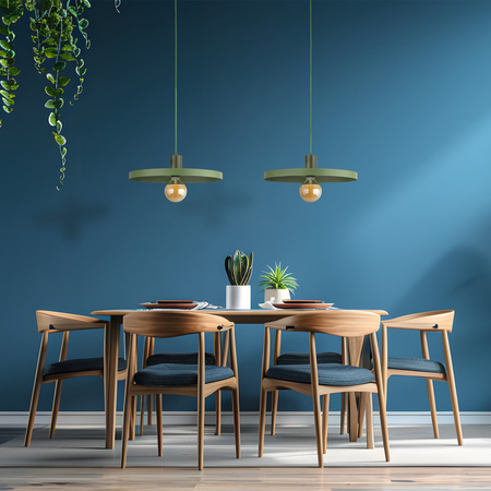 Tk Lighting SILA GREEN PEAPOD lampa wisząca 1XE27 400