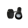 Lampa ścienna kinkiet 1X40W E14 czarny matowy PICARDO 91-50618
