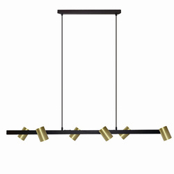 Light prestige Snow 6 linia wisząca złota LP-731/6L GD