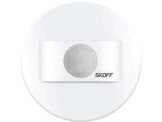 Czujnik ruchu dopuszkowy Rueda PIR 120 Skoff 0,6W 230V AC biały mat