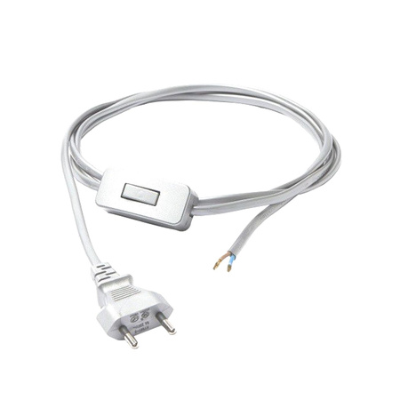 Nowodvorski Przewód z przełącznikiem biały CAMELEON CABLE SWITCH 