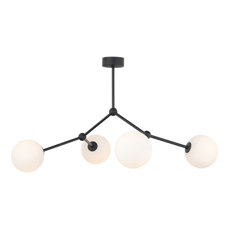 Lampa sufitowa FAIRY Black 4xG9