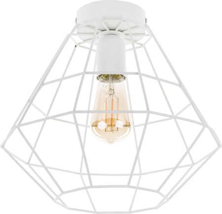 Lampa sufitowa DIAMOND White 1xE27 D