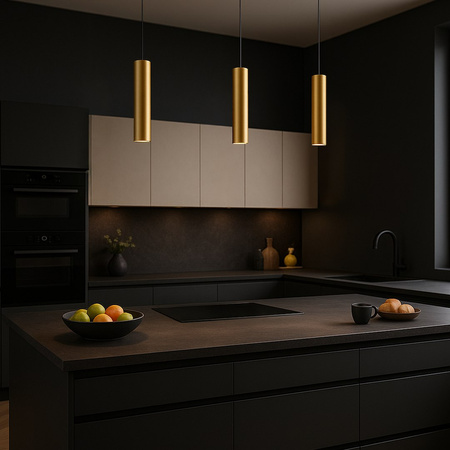 Lampa wisząca GENESIS BLACK GOLD 1xGU10