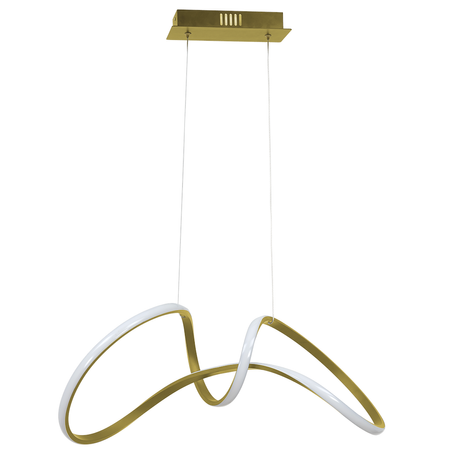 Lampa wisząca TESORO GOLD 48W LED złota