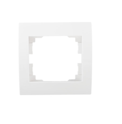 Ramka pojedyncza LOGI biała