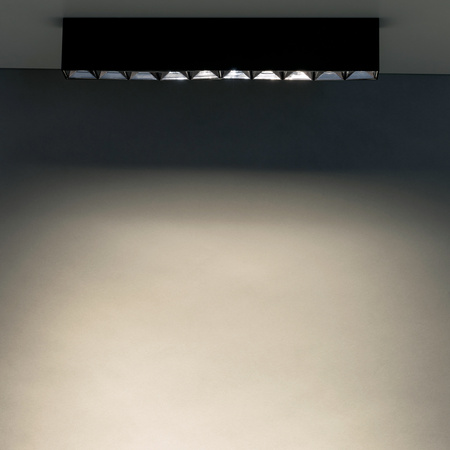 Nowodvorski Oprawa liniowa natynkowa czarna MIDI LED 